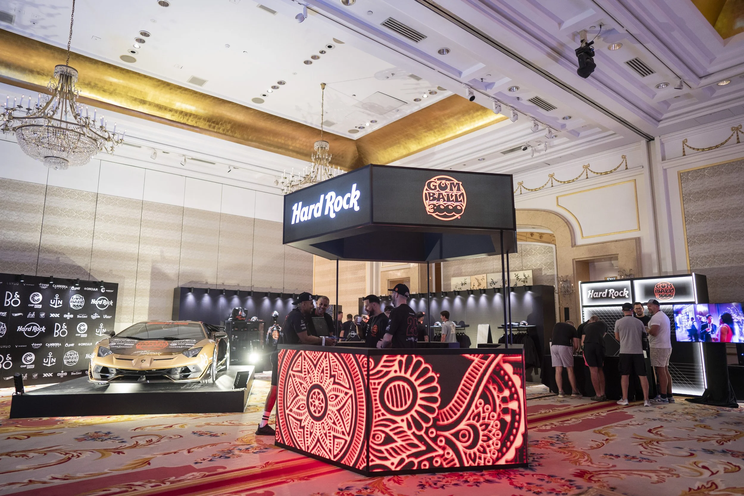 Driver's Registration Room set up in the Park Hyatt hotel, Ho Chi Minh City