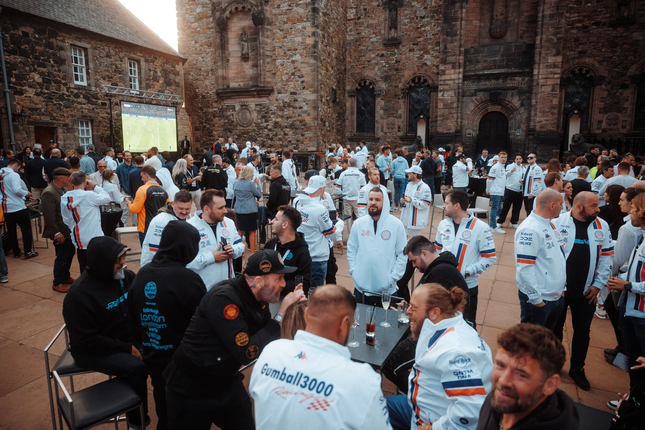 Rally Launch Evening at Edinburgh Castle