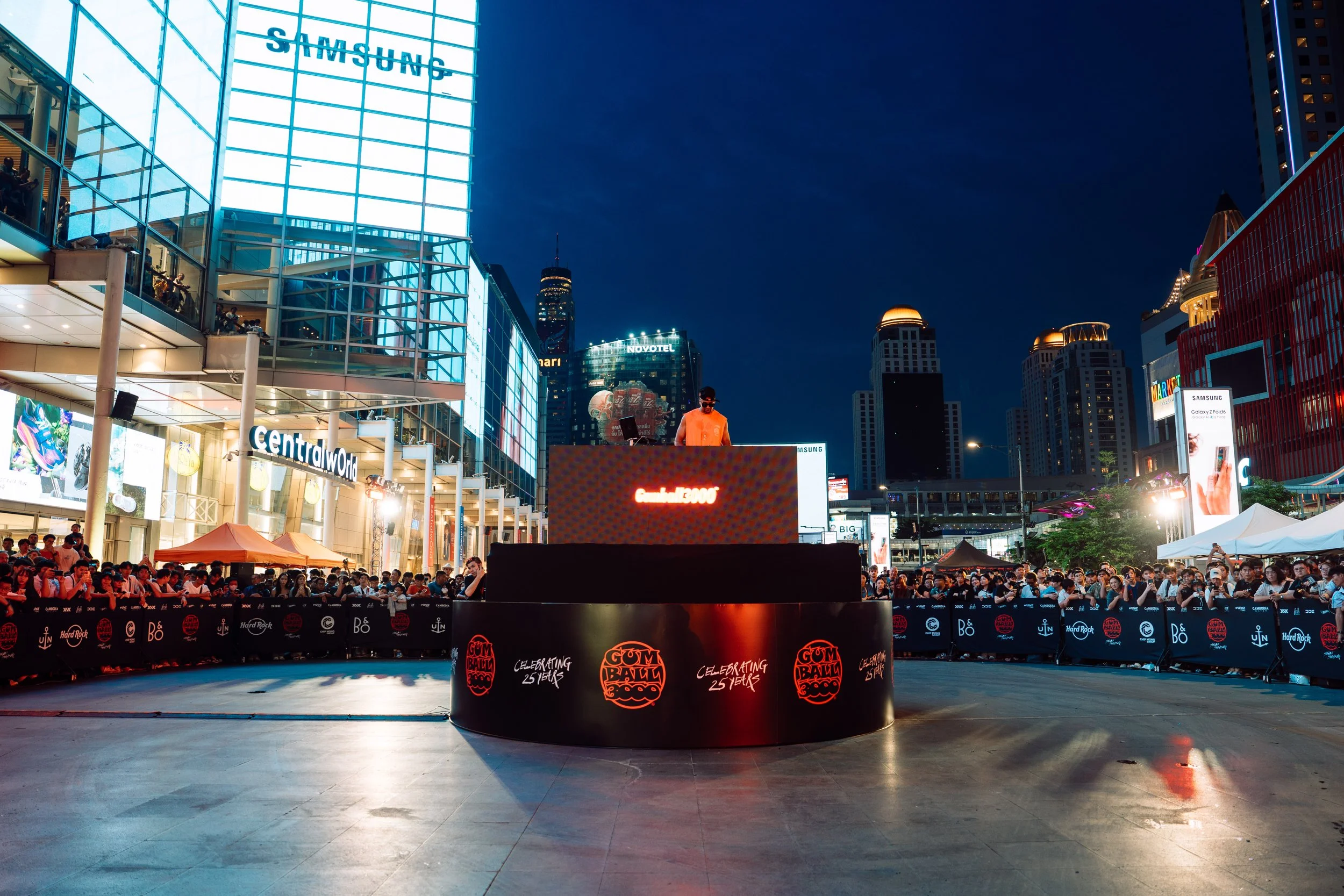 Event production set up in Bangkok, Thailand