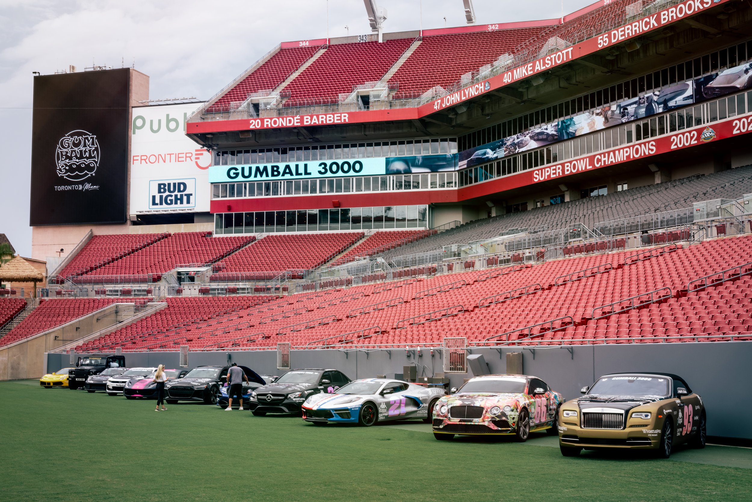Lunch Checkpoint at Tampa Bay Buccaneers Stadium