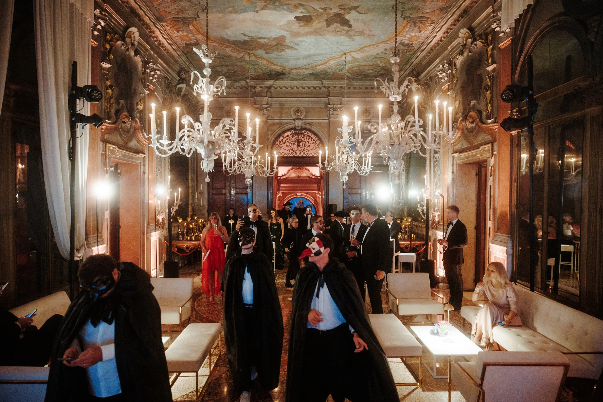 Event Set Up at Palazzo Pisani Moretta