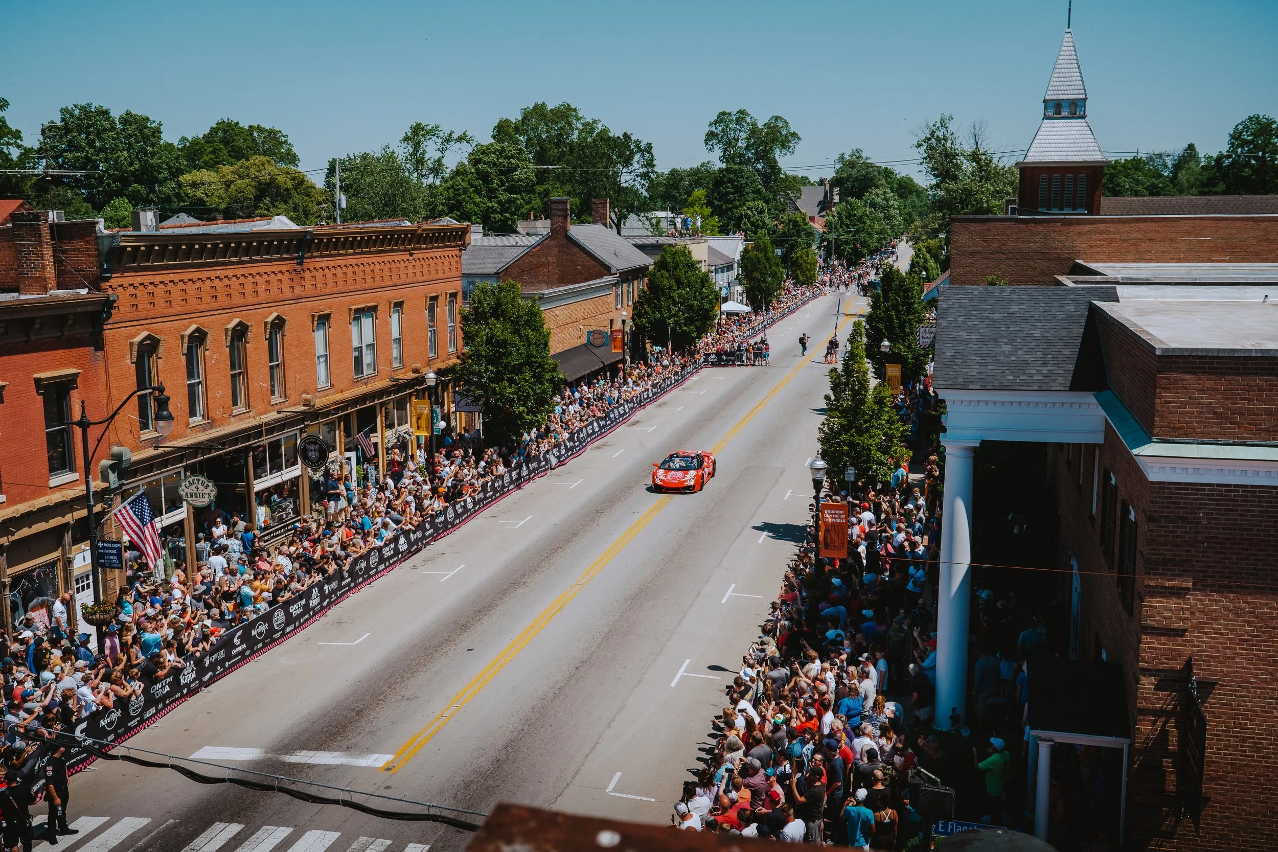 Gumball 3000 celebrates Memorial Day in Bardstown, Kentucky