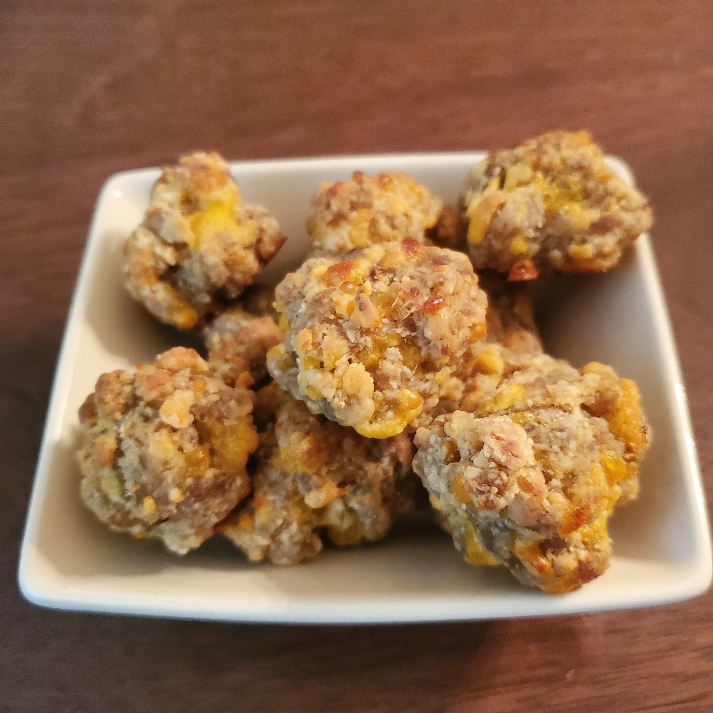 Cheddar Sausage Balls - 24 ct