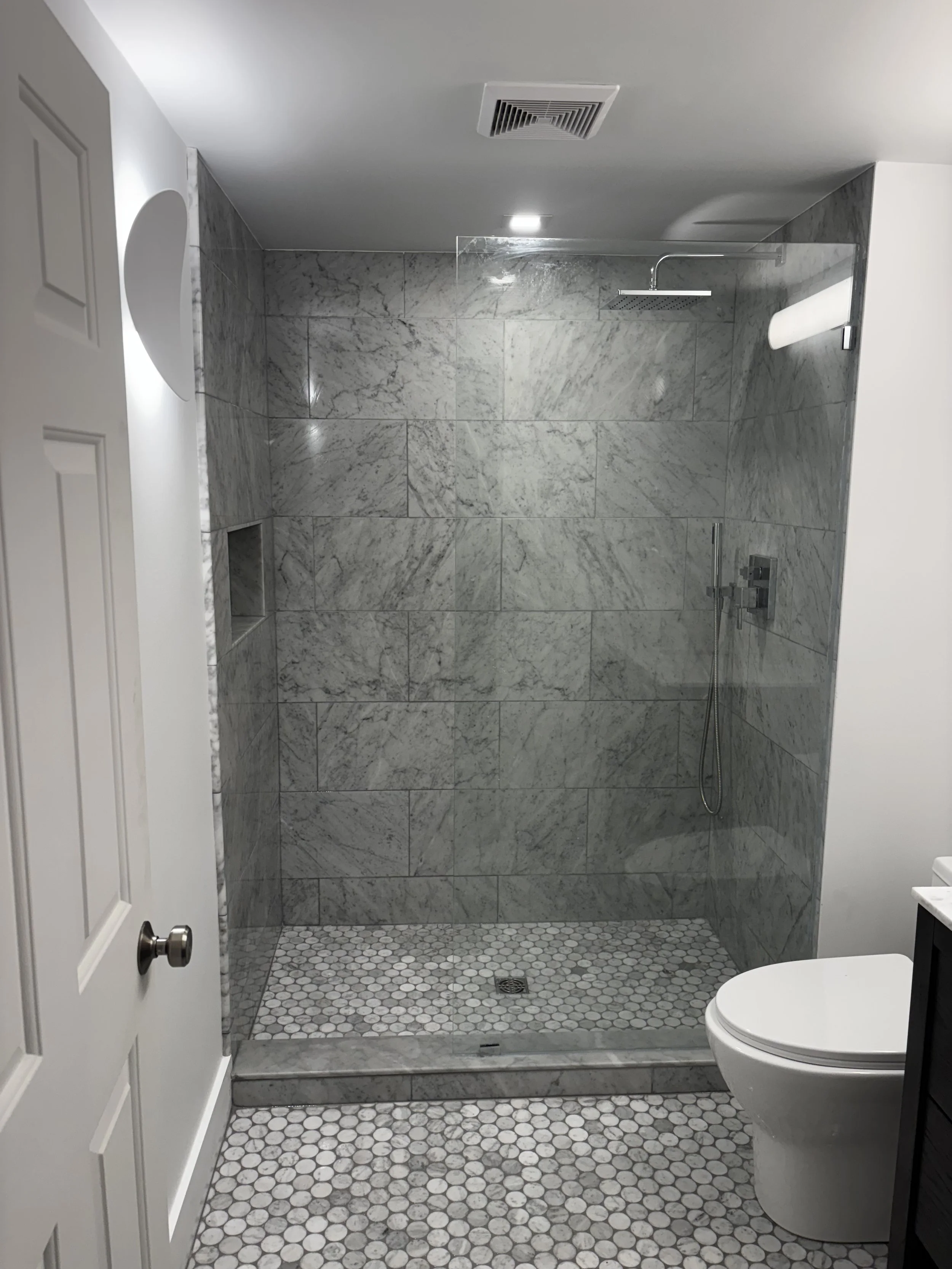 Professional bathroom tile installation with expert craftsmanship, waterproof solutions, and durable materials. Specializing in shower walls, floors, and custom bathroom tile designs.