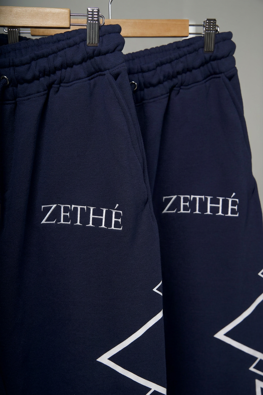Zethé Blue Joggers (unisex)
