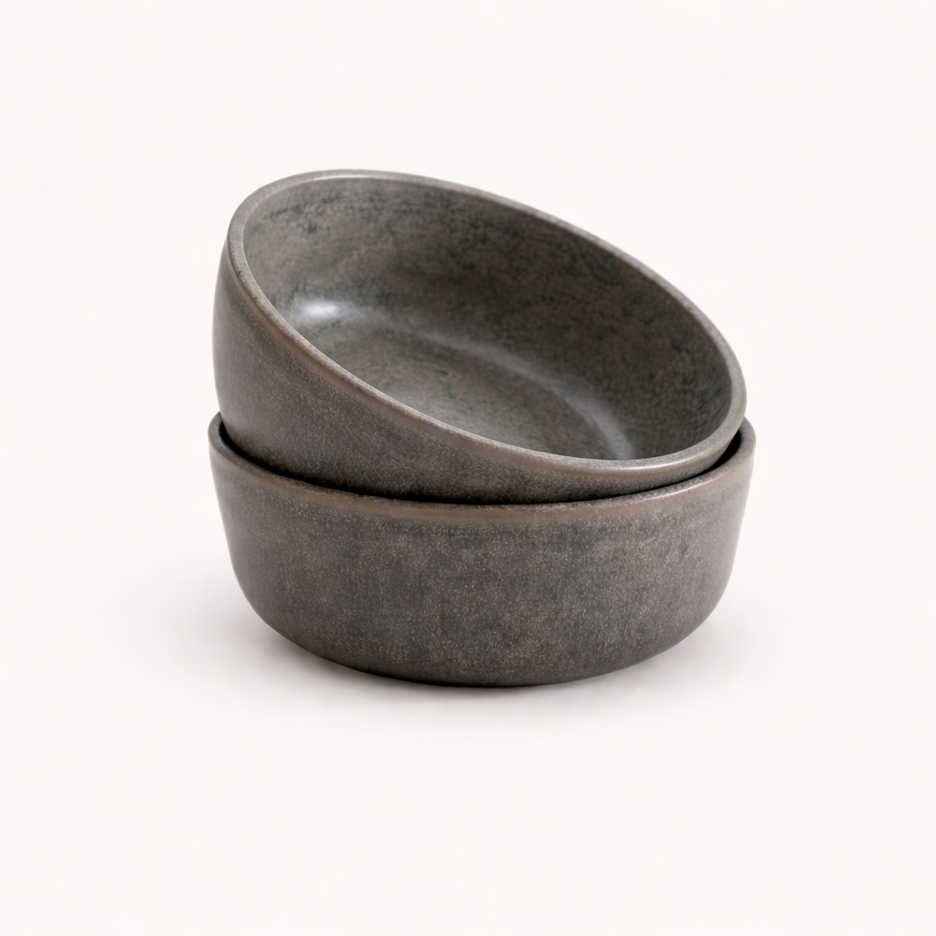 BOWL GRIS   (Set 2Uds)