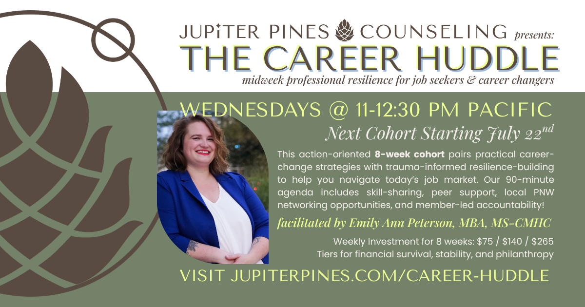 The Career Huddle (Week 1 of 8)
