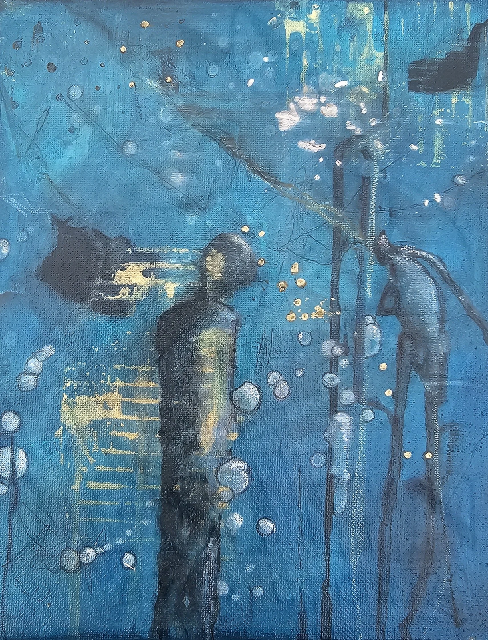 "ACCEPTANCE" 10X8" Mixed media on canvas 2025