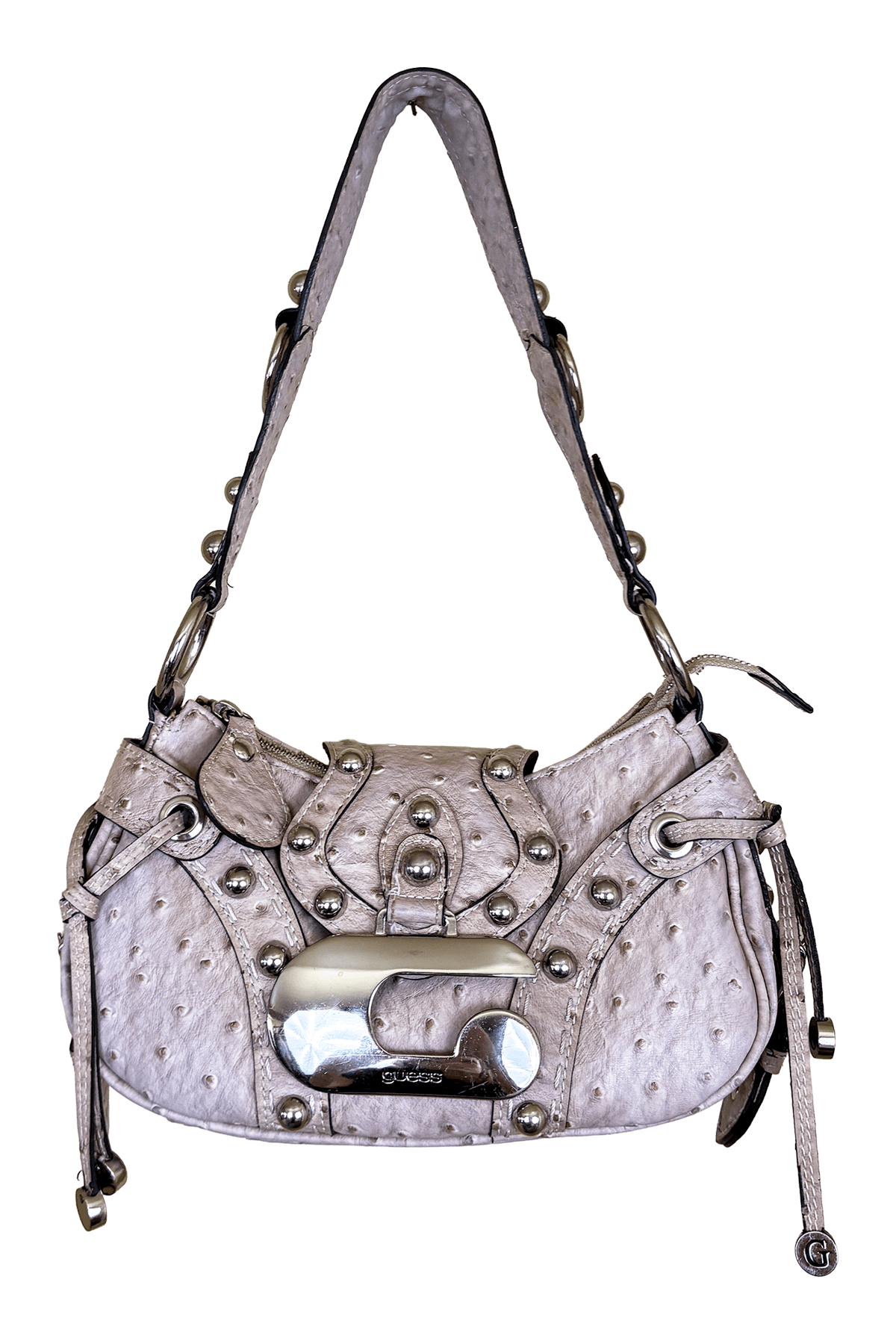 Guess Ostrich Shoulder Bag