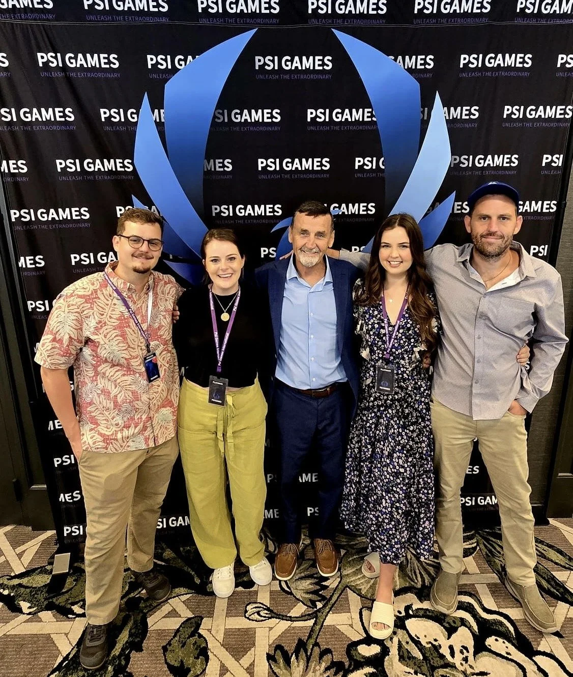 The Bledsoe Family at the 2025 Psi Games