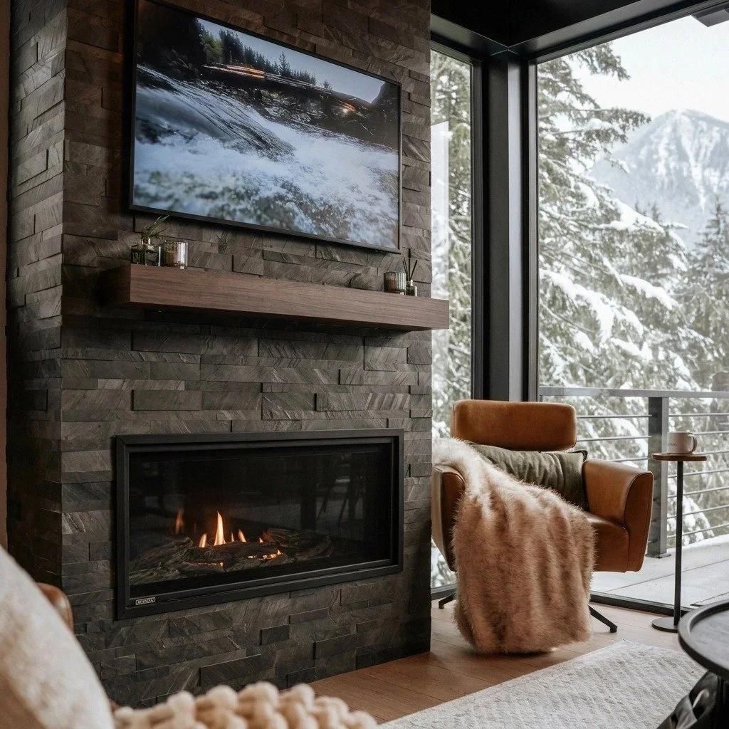 Slow mornings at the Pass. ☕️🔥

There is no better feeling than waking up to a roaring fire and panoramic snowy views. Sink into the leather armchair, wrap yourself in a warm throw, and watch the clouds drift over the Cascades through our floor-to-c