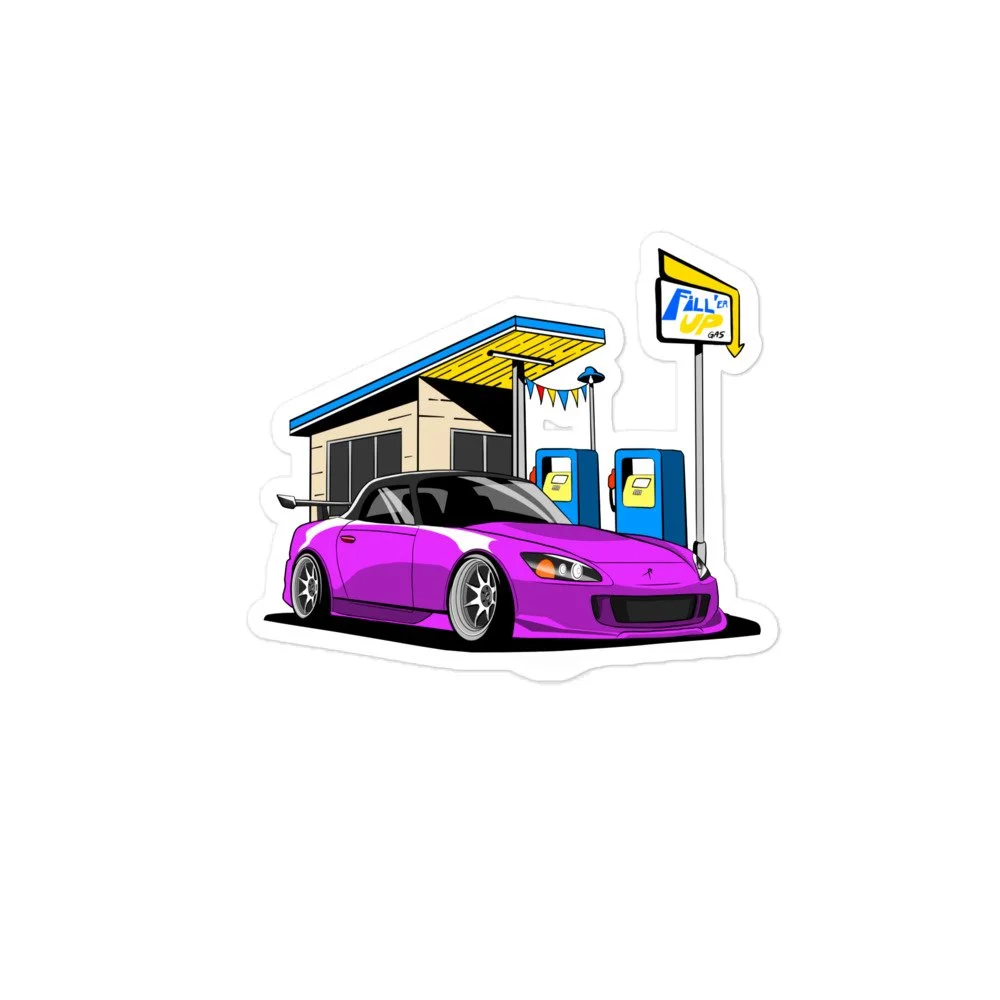 Fill 'er up Sticker