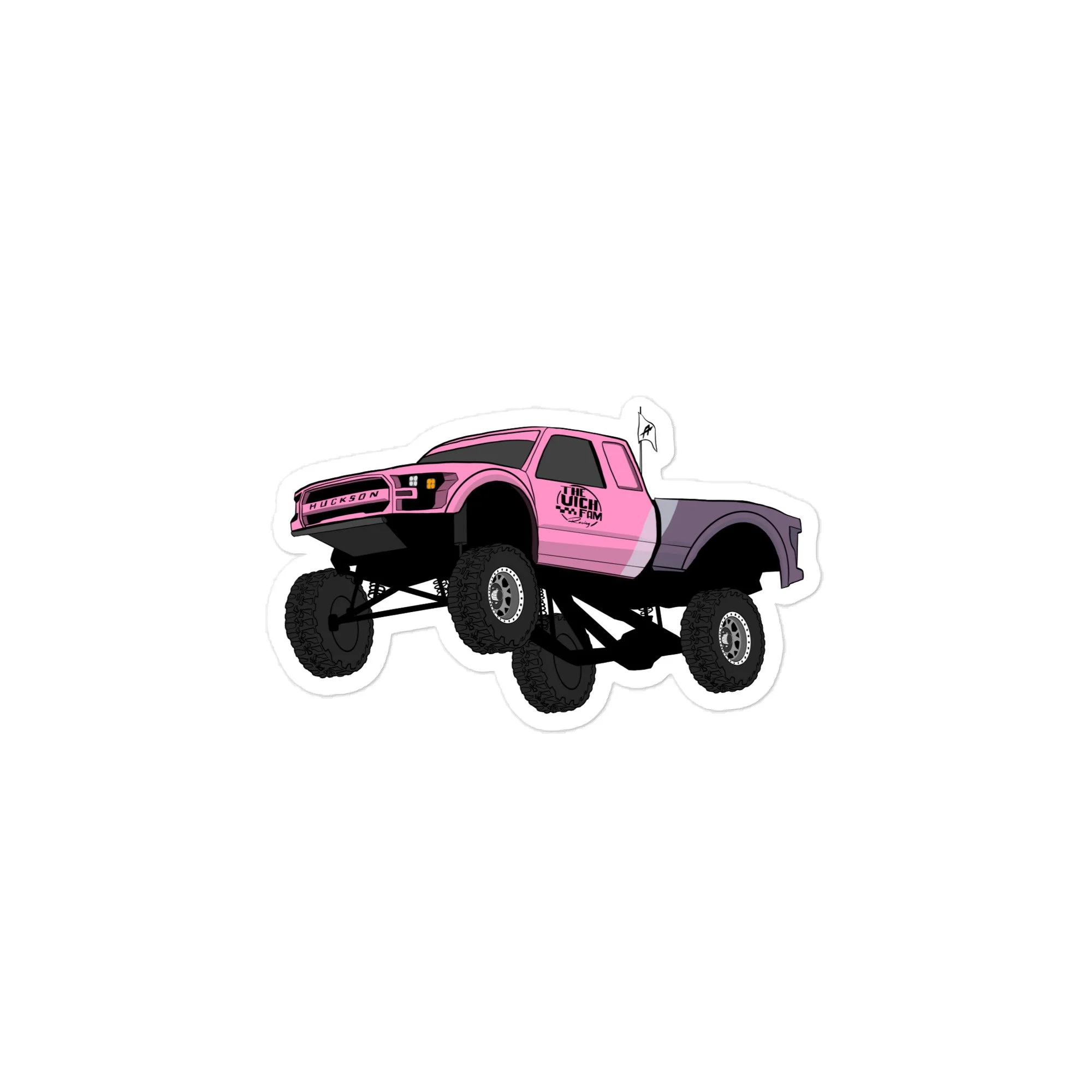 The Huckson Truck Sticker