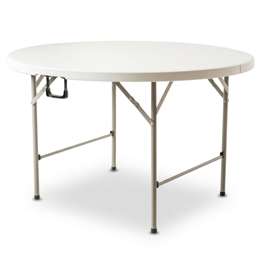 Mesa Plegable Redonda 120cm