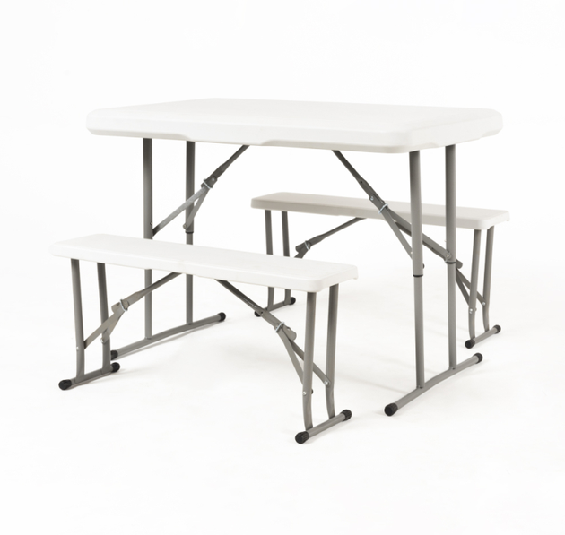 Pack Mesa y Bancos Plegables