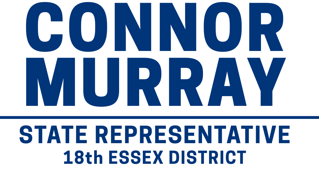 Connor Murray State Representative 18th Essex District