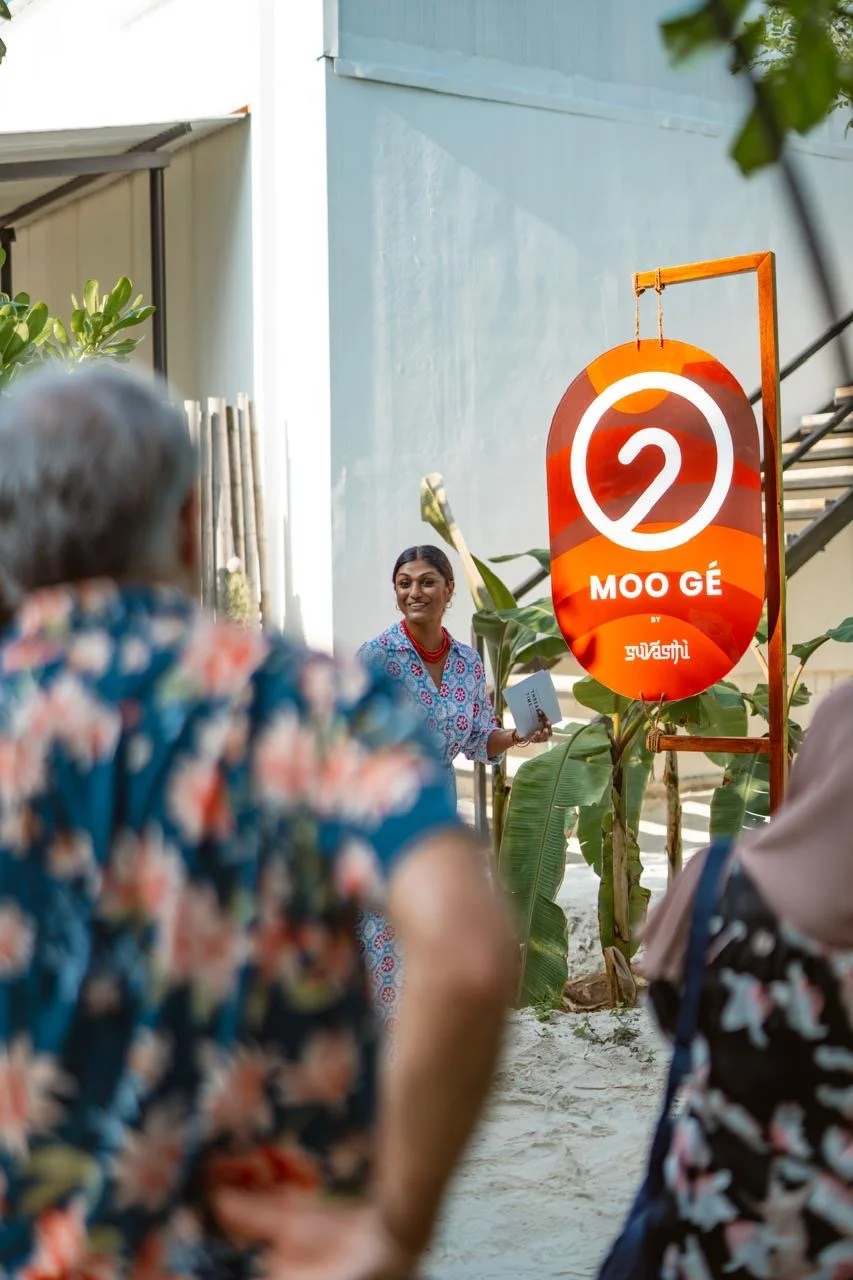 Threading Time - a solo exhibition by Hajja Nazwa