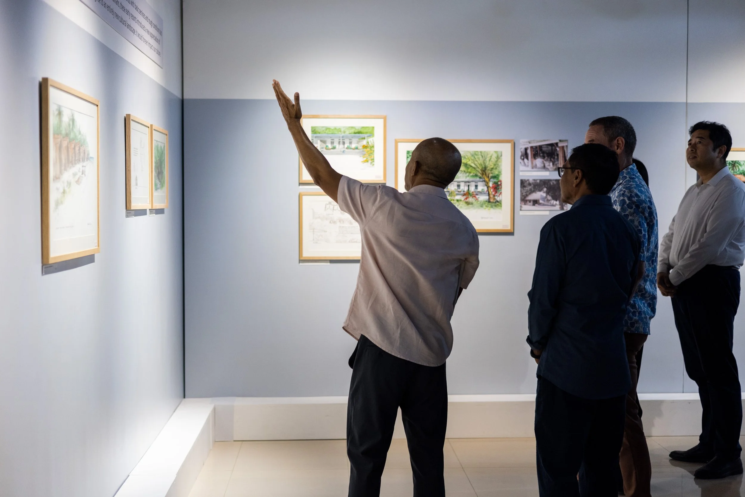 Maldivian Resort Architecture: an Architectural Exhibition by Mauroof Jameel