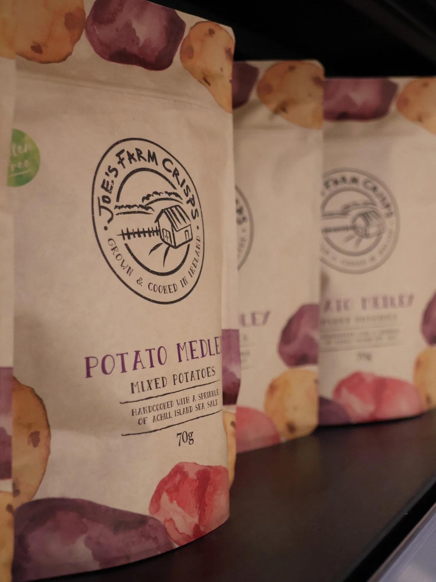 JOE&rsquo;S FARM CRISPS FROM FIELD TO BAG

Grown, cooked, and packed in Ireland, Joe&rsquo;s Farm Crisps is built on a simple idea: real vegetables, handled properly.

What sets them apart is control. They grow their own produce, harvest it at peak, 