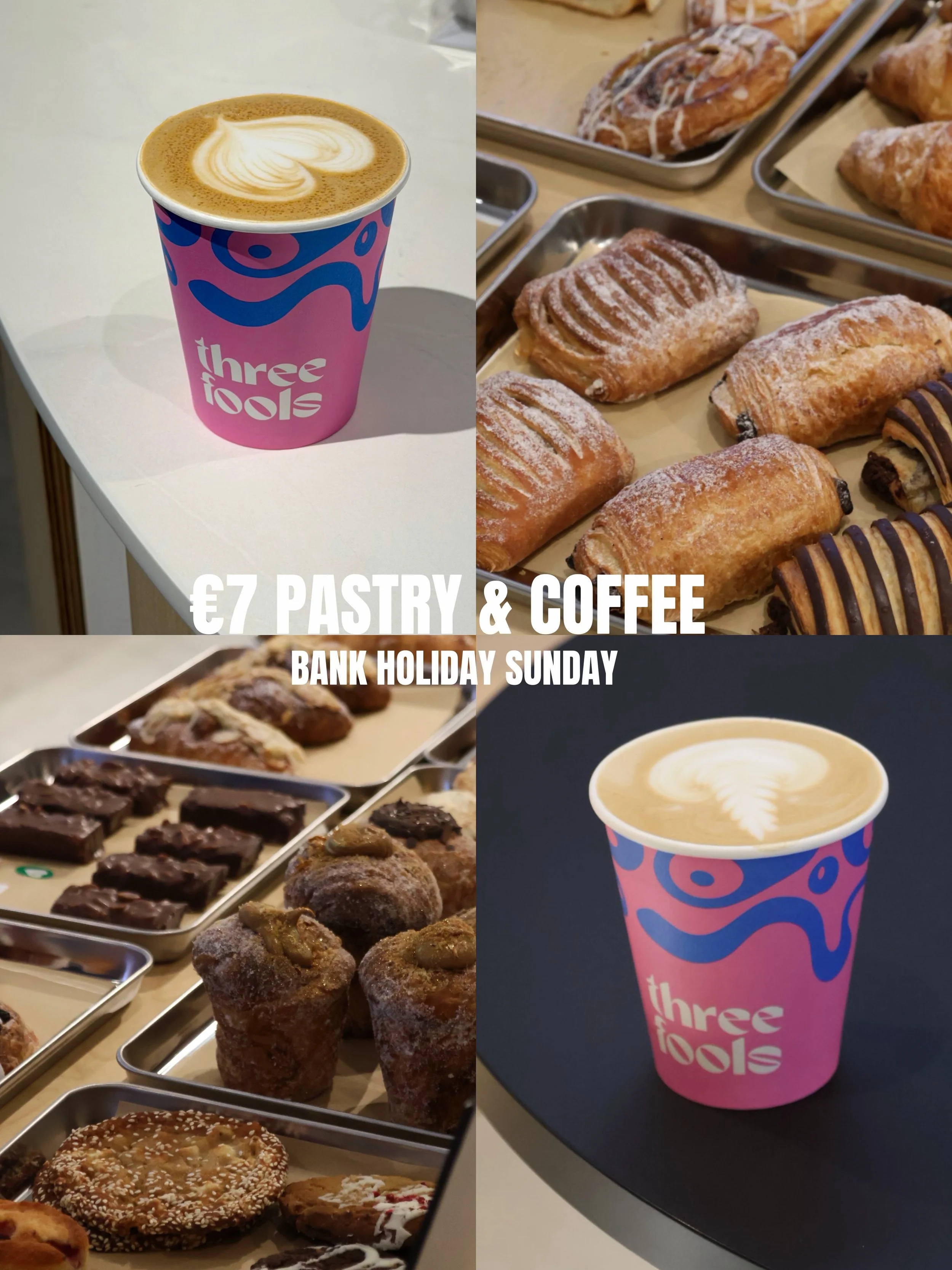 Bank Holiday plans? Sorted.

Pick your pastry, grab your coffee, find your favourite corner and take a moment to slow down.

📍 Urban Pantry, The Fifth Quarter
🥐 + ☕️ = &euro;7 today only

#UrbanPantryCork #ThreeFoolsCoffee #CorkCoffee #BankHolidayW