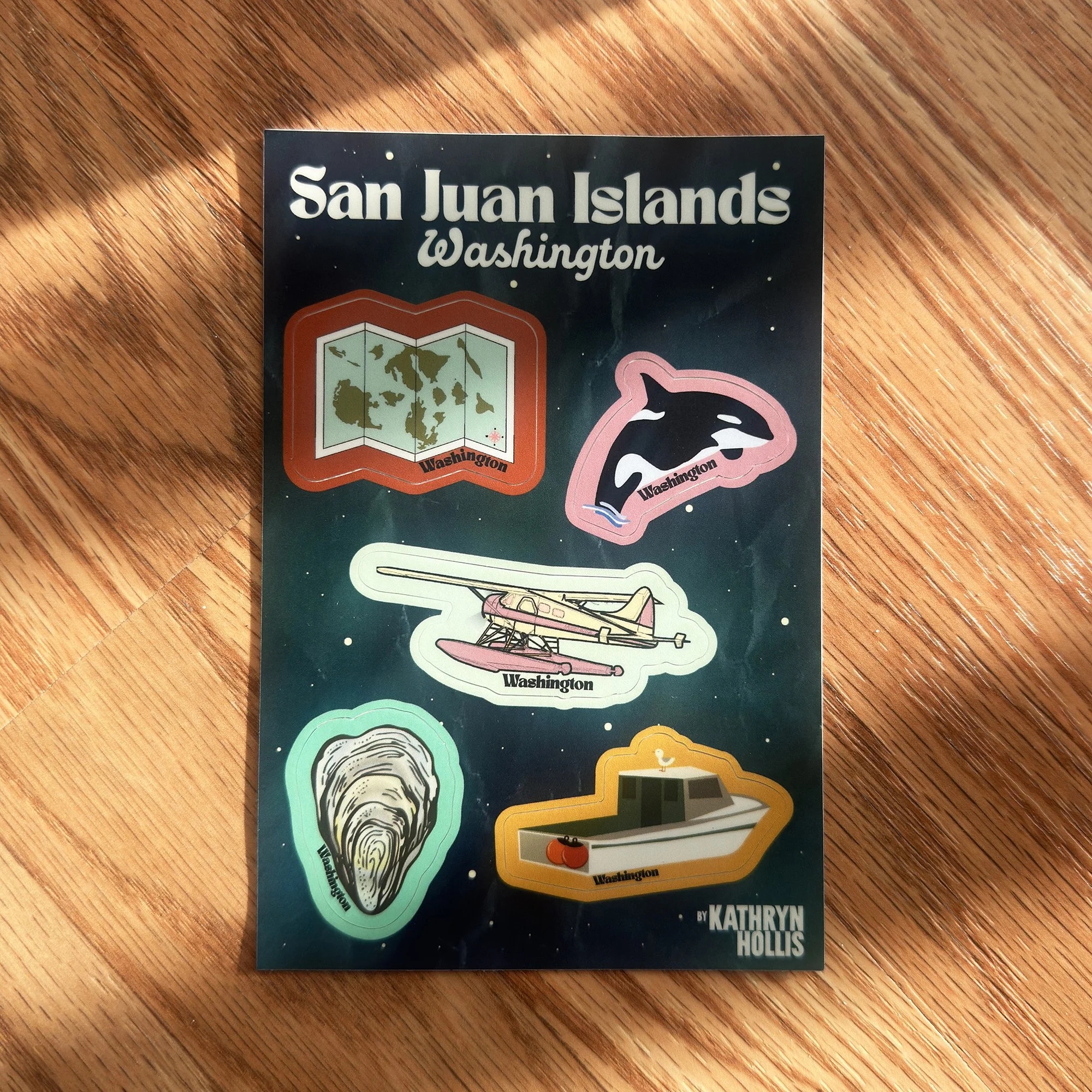 Orca Sticker — Kathryn Hollis