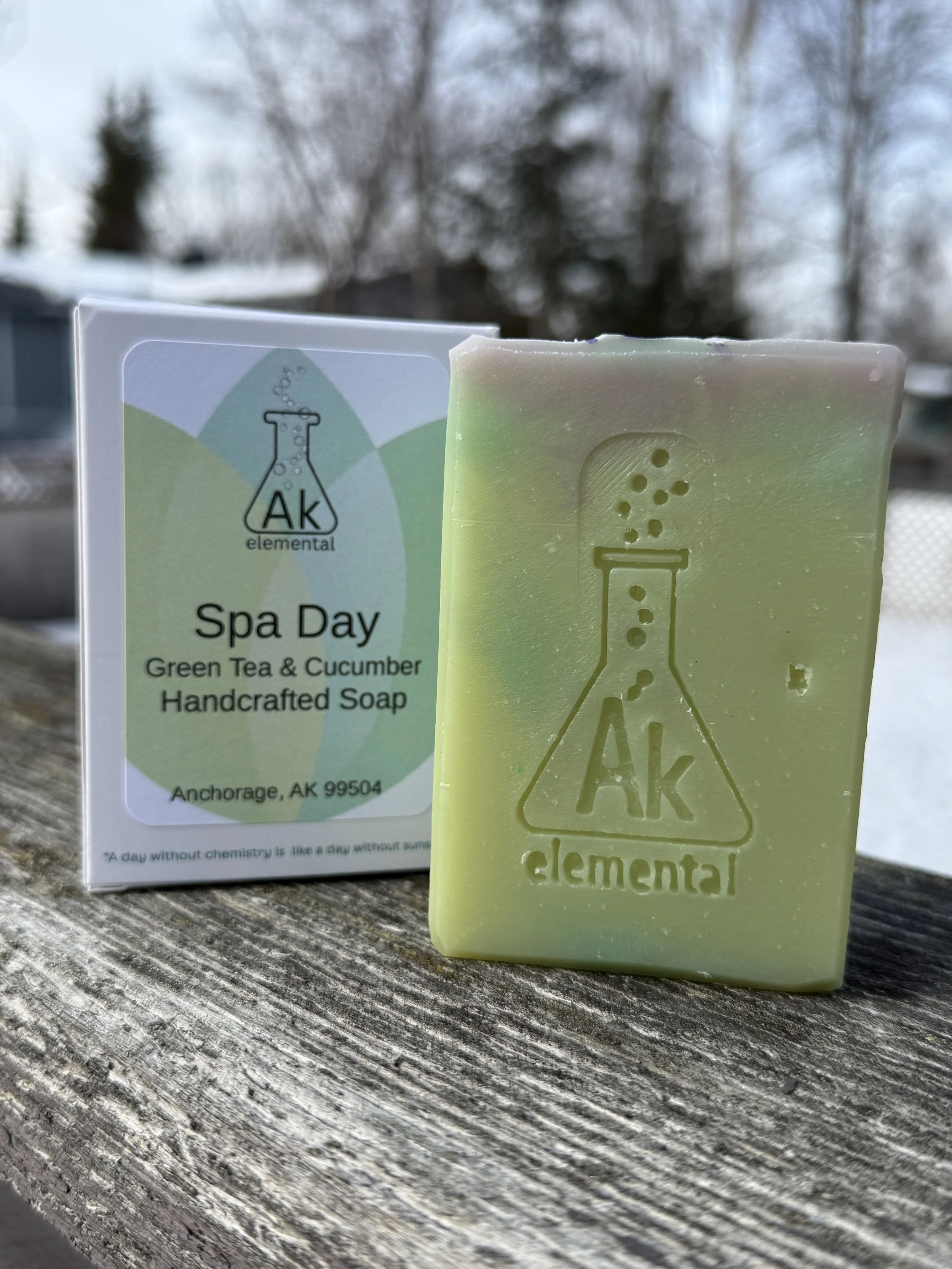 Spa Day | Green Tea & Cucumber Shea Butter Handcrafted Soap