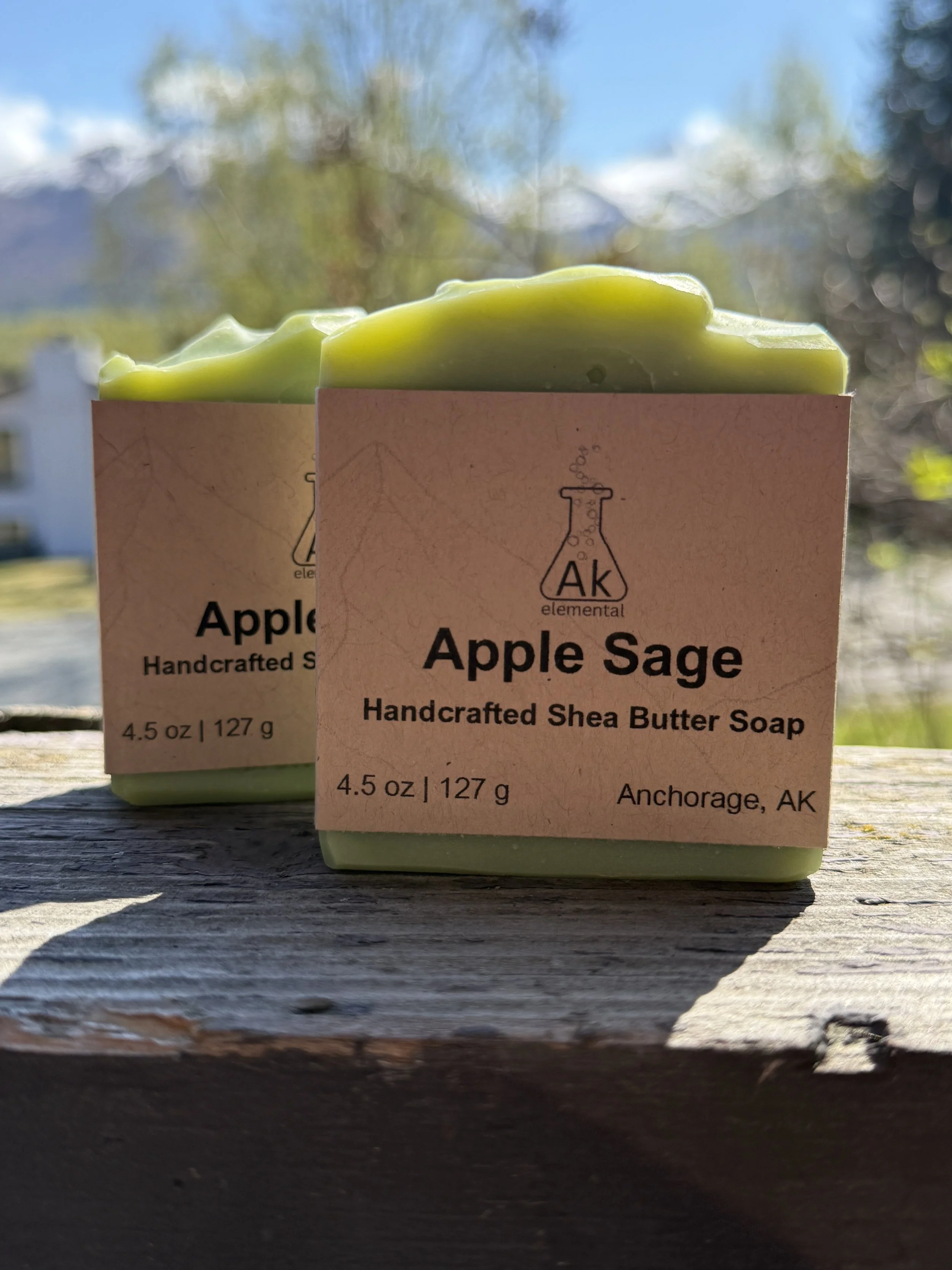 Apple Sage | Handcrafted Shea Butter Soap