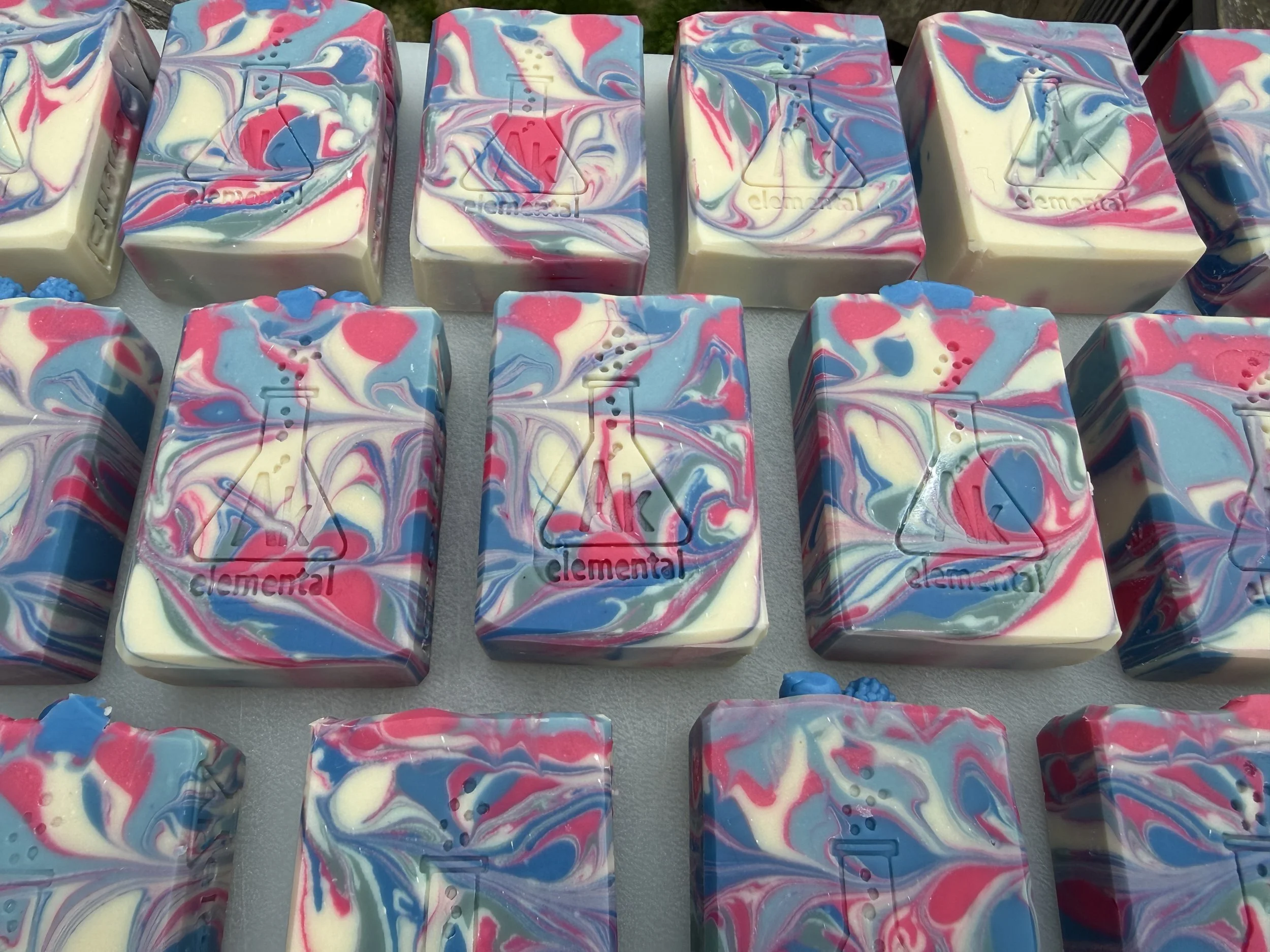 Berry Swirl | Handcrafted Shea Butter Soap