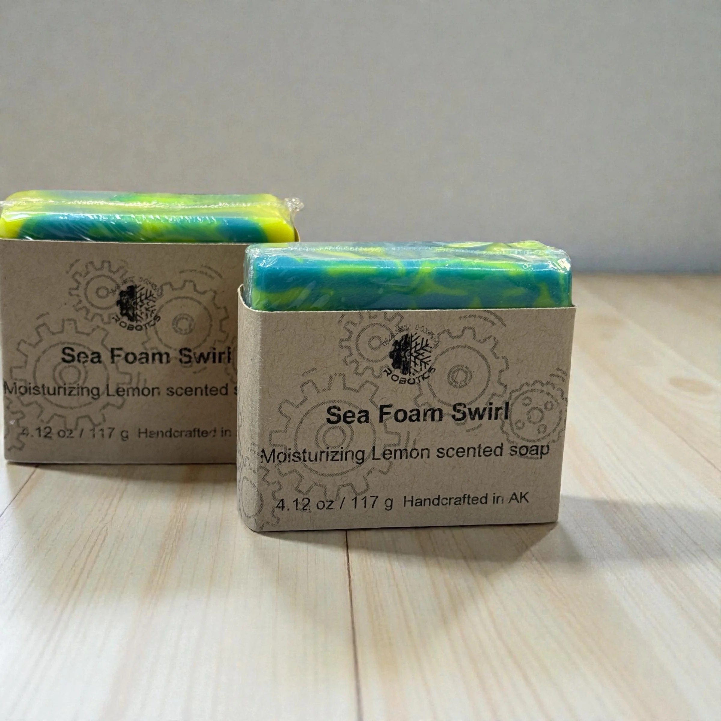 Sea Foam Swirl | Handcrafted Soap