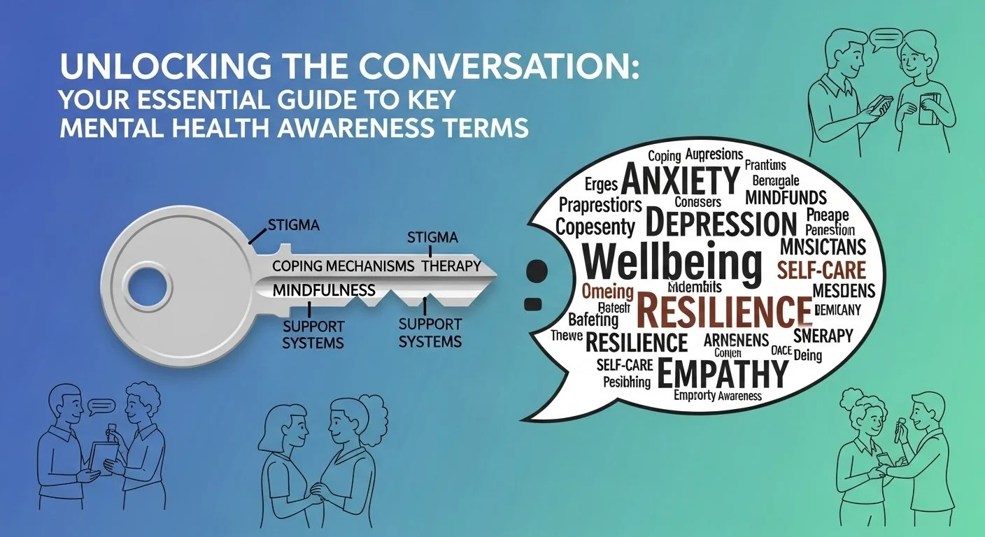 Unlocking the Conversation: Your Essential Guide to Key Mental Health Awareness Terms