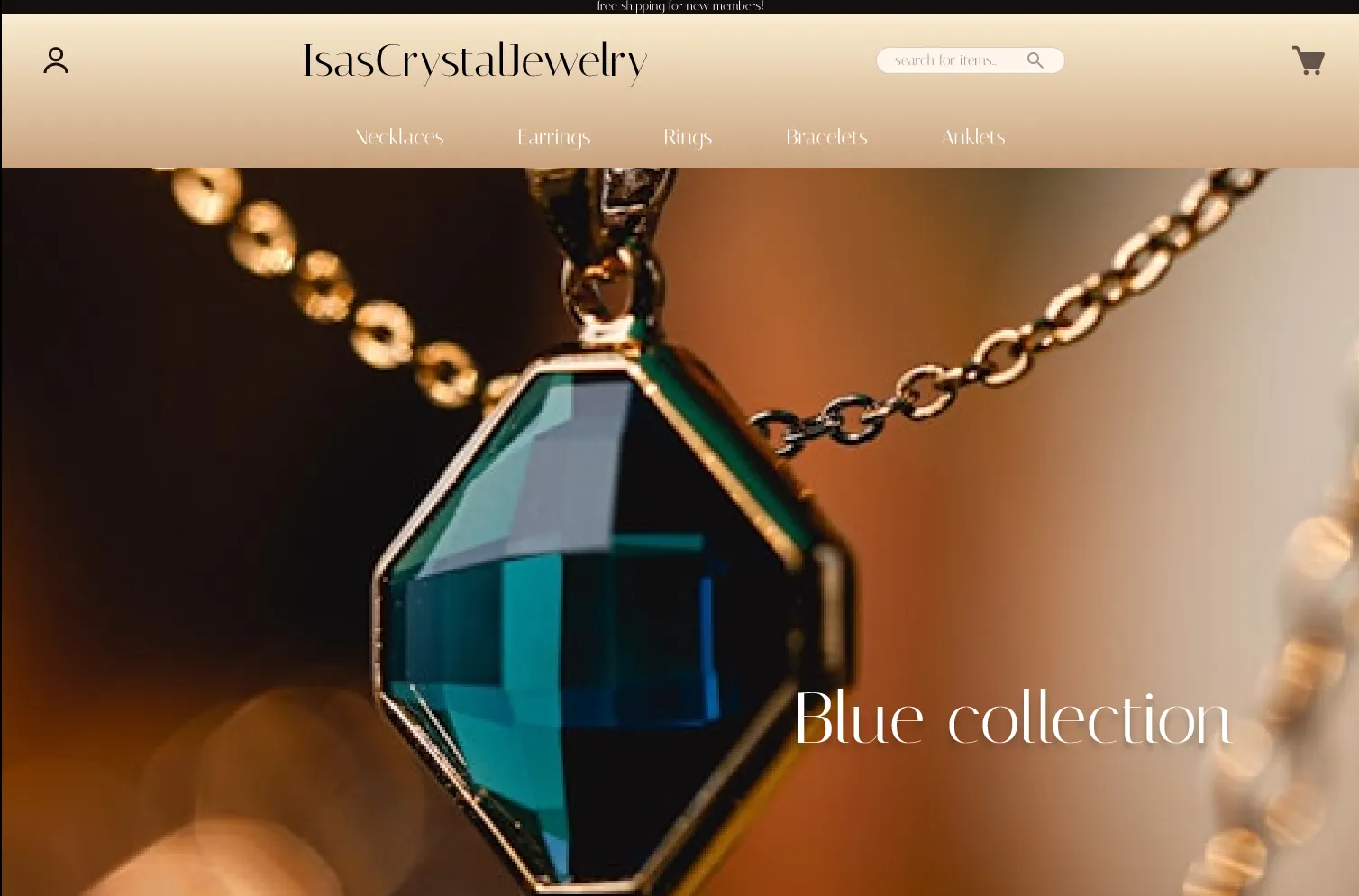 Jewelry website - Figma