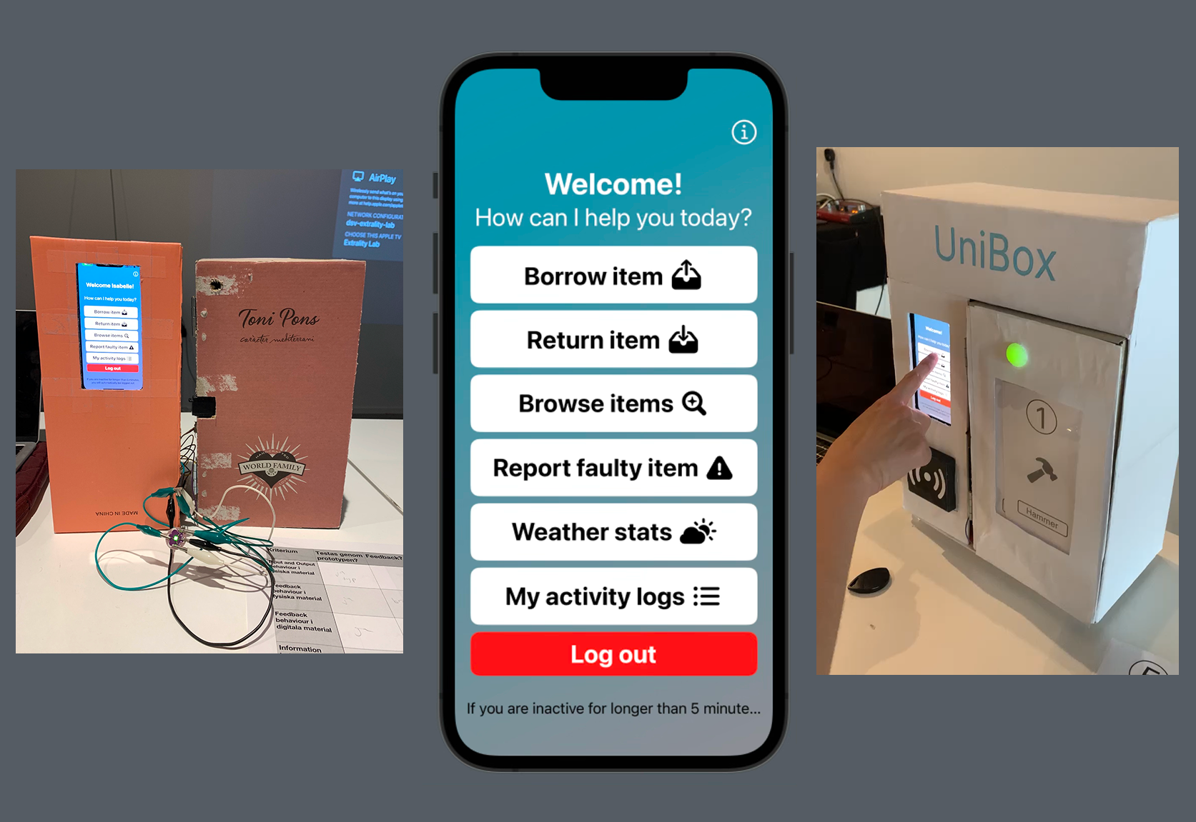 UniBox - SwiftUI & Arduino