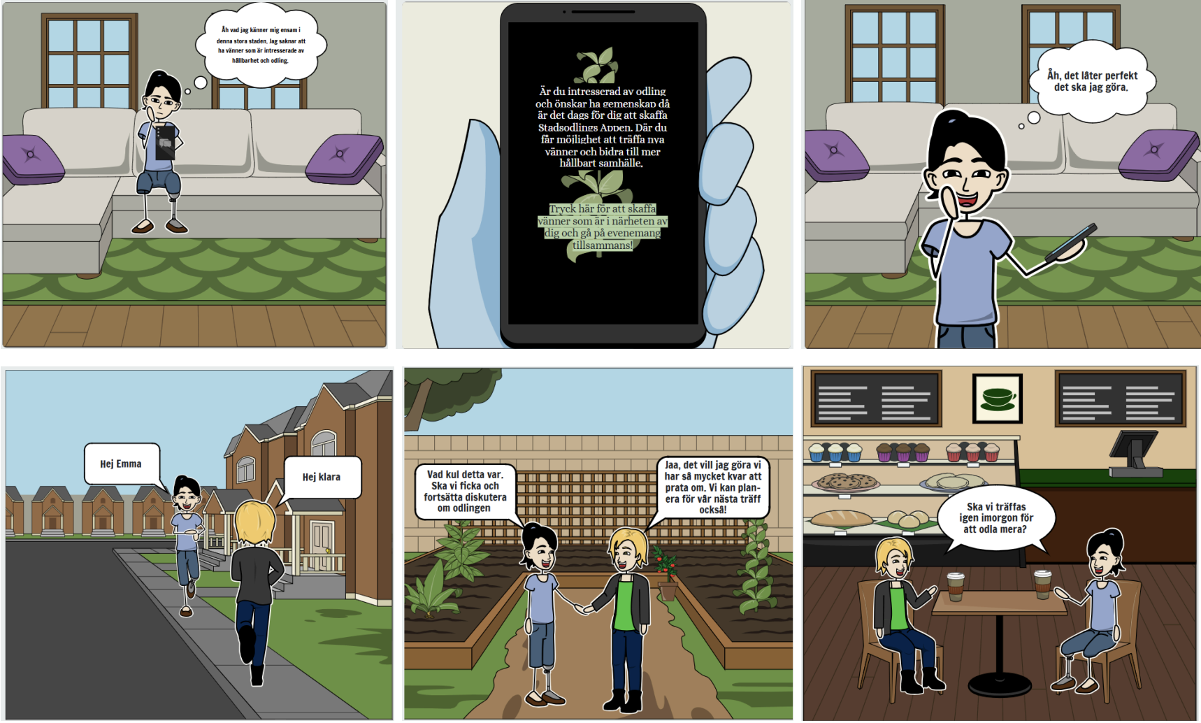 Storyboard prototype 1