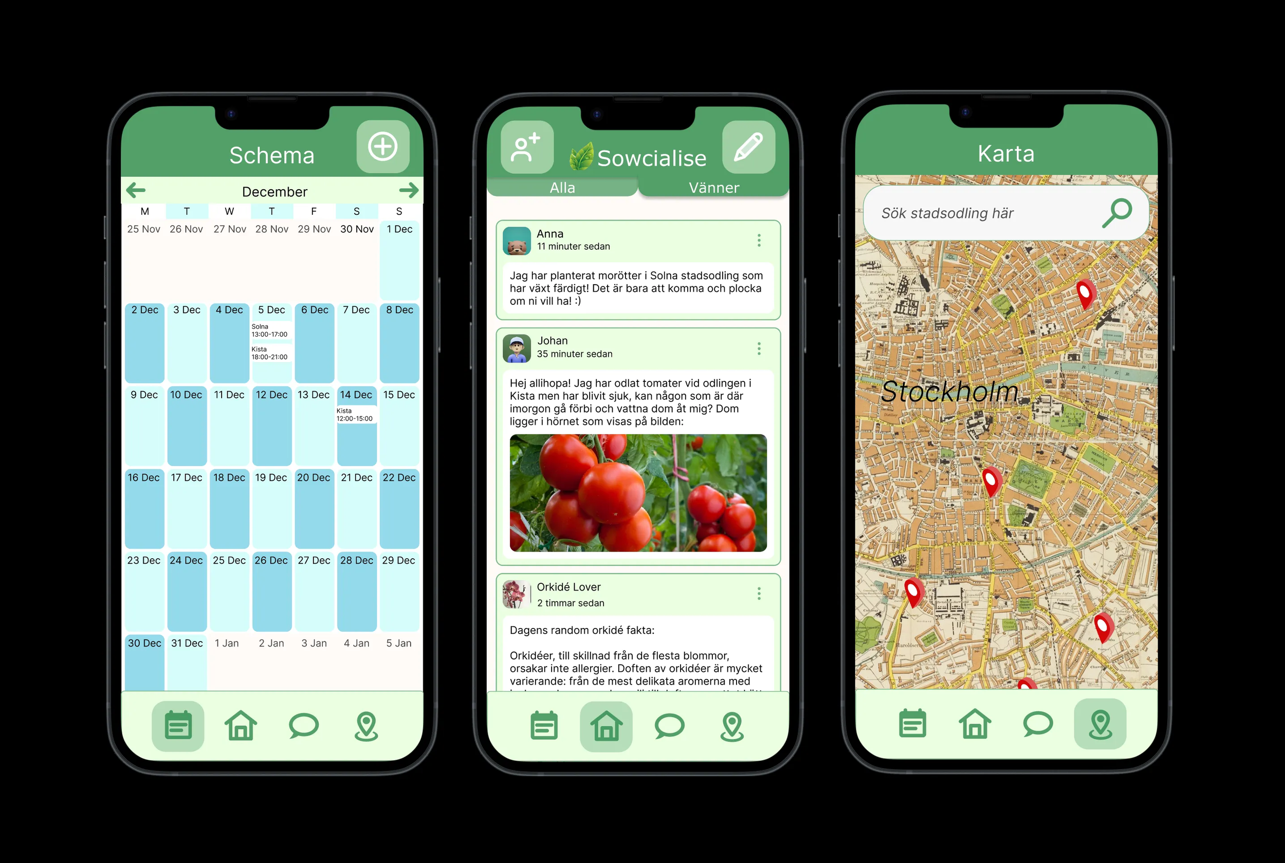 Sowcialise - Figma mobile app