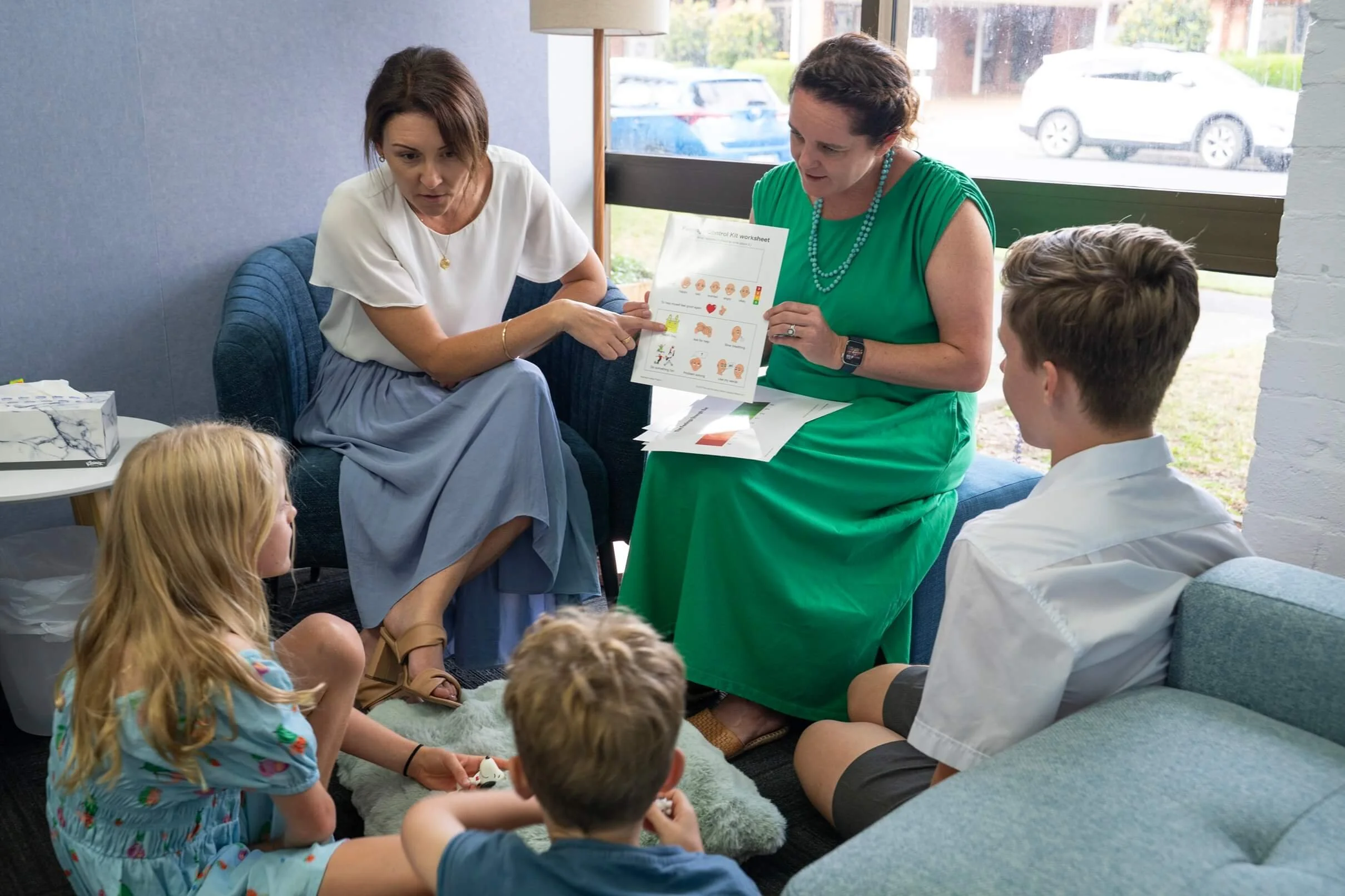 Group Session with Ellen and Sarah