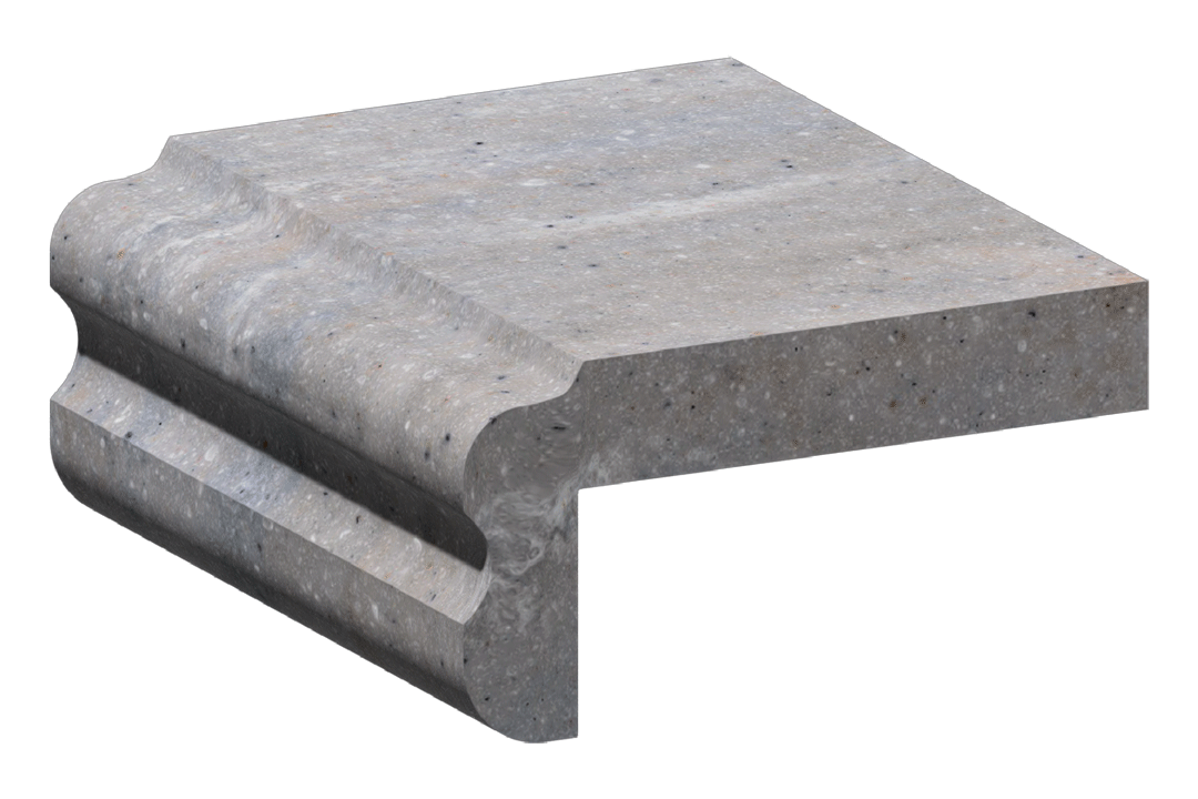 Solid surface edge profile V-16