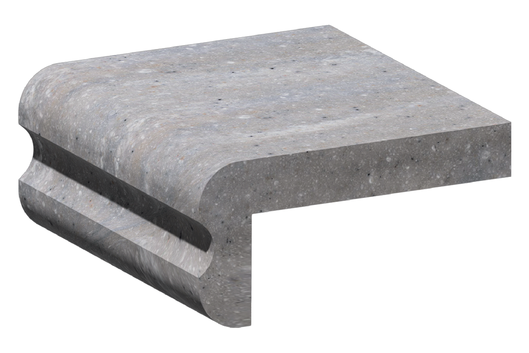 Solid surface edge profile V-15