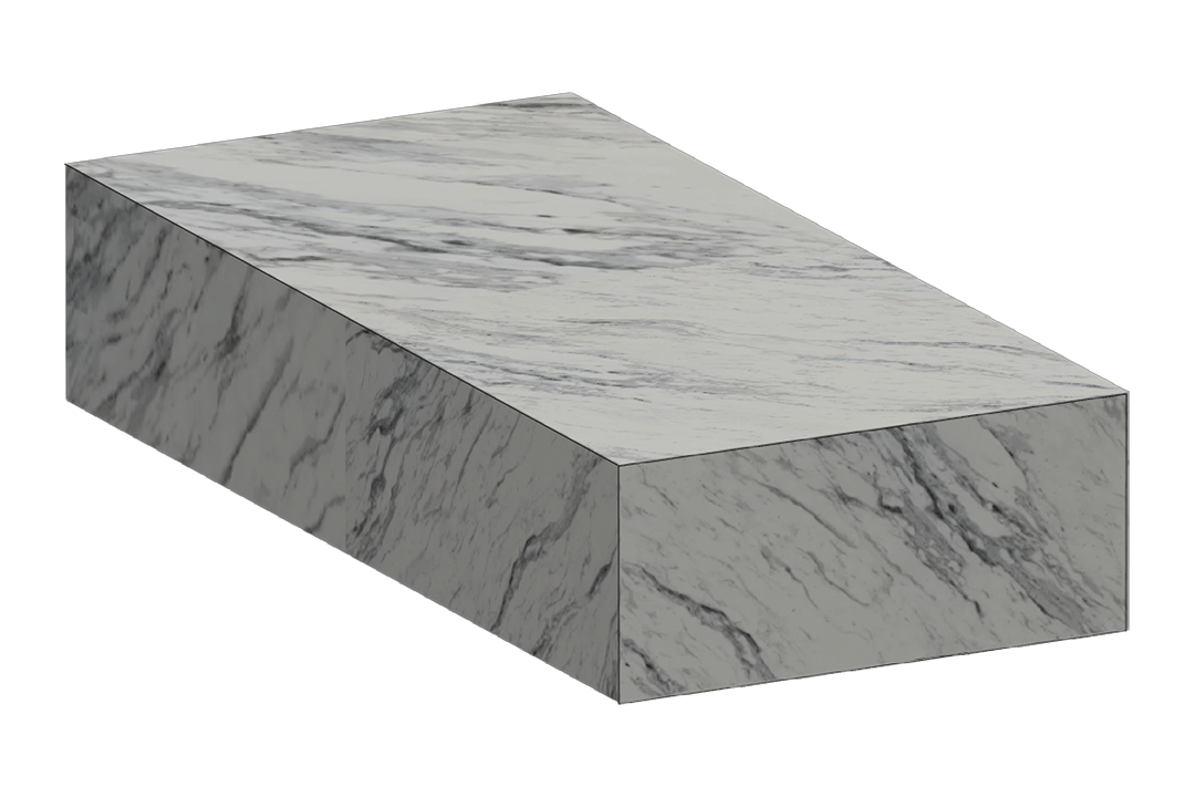 Laminate edge profile Square