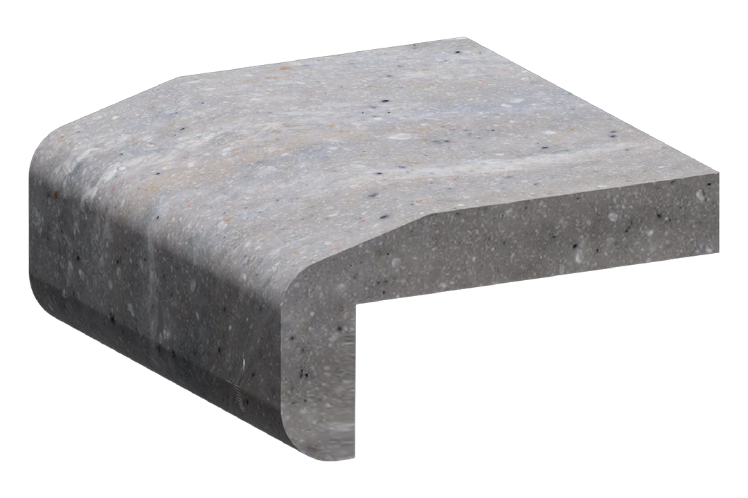 Solid surface edge profile V-17