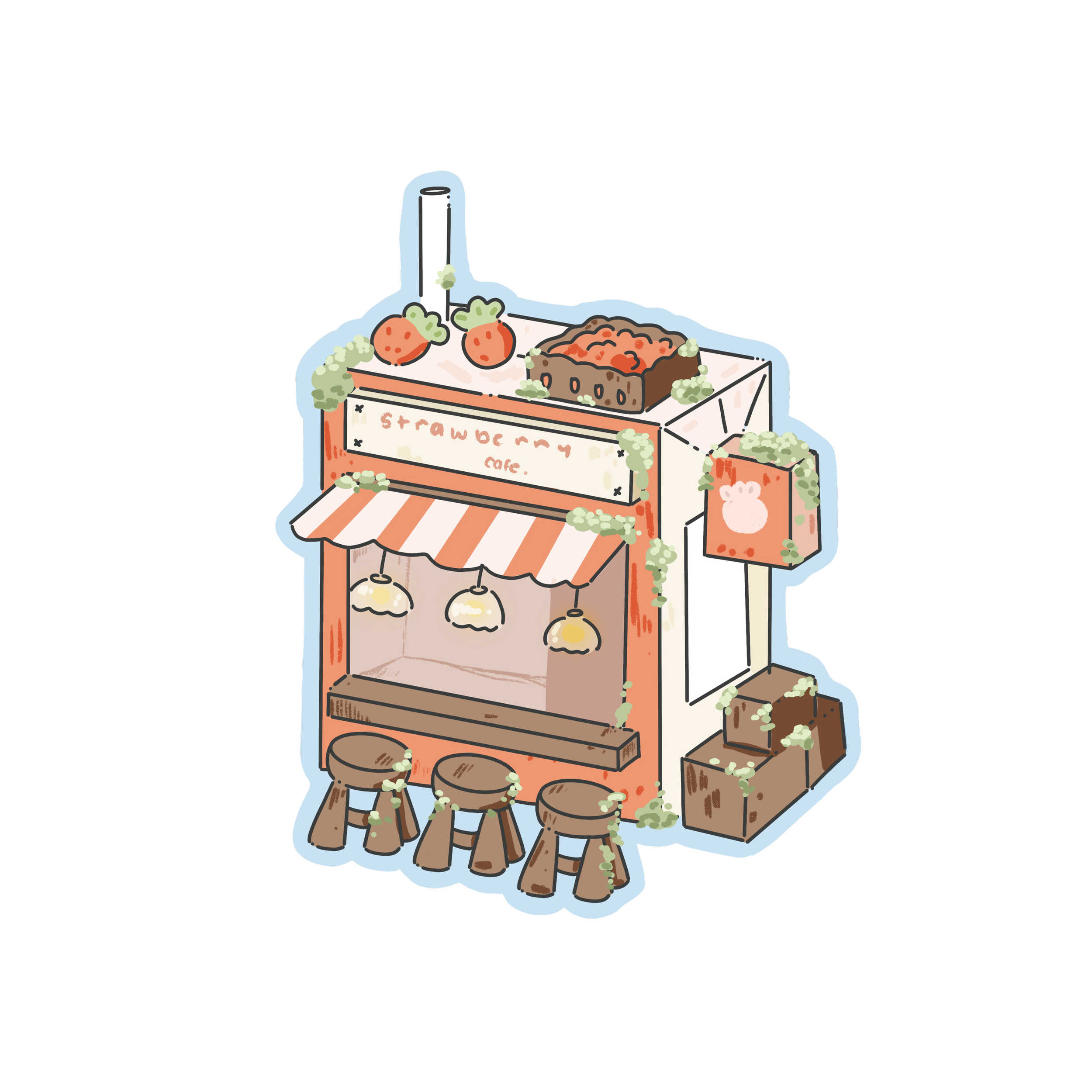 Strawberry Milk Station