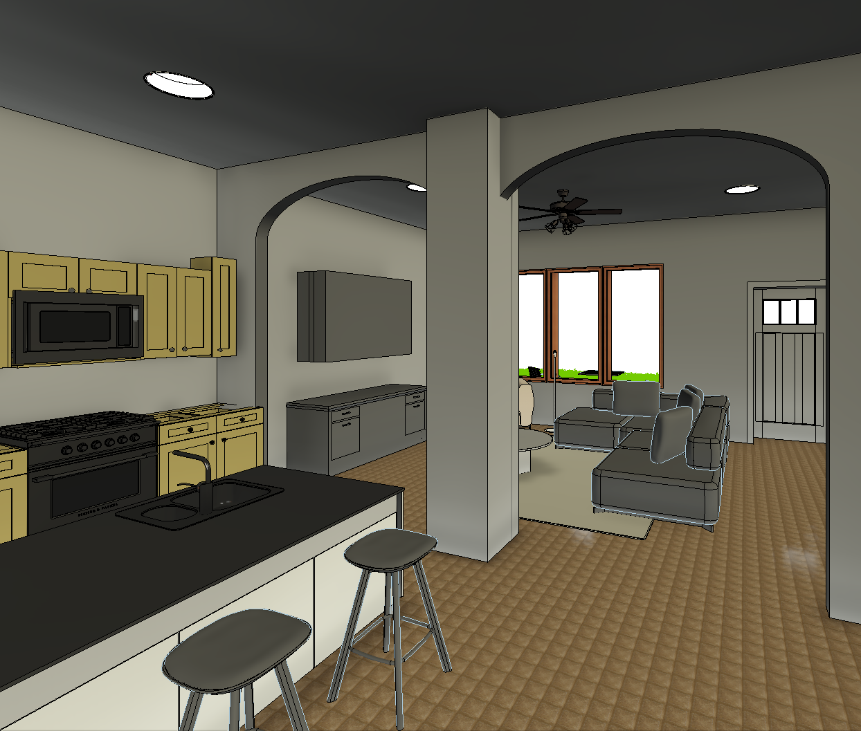 Interior View- level 1