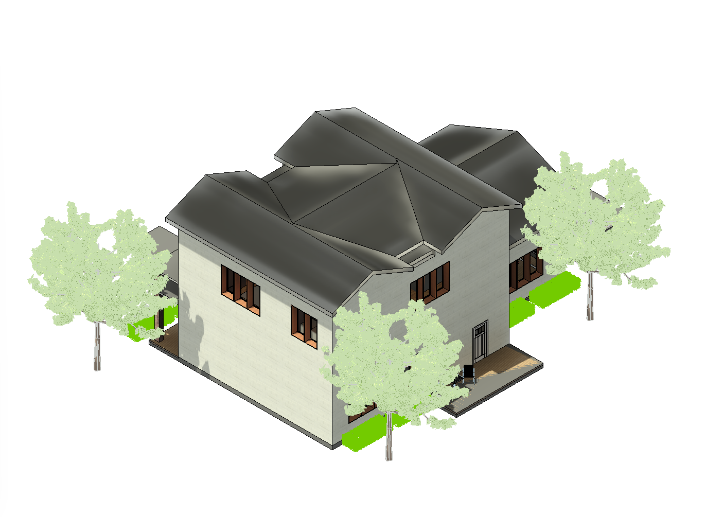 Northeast Isometric View