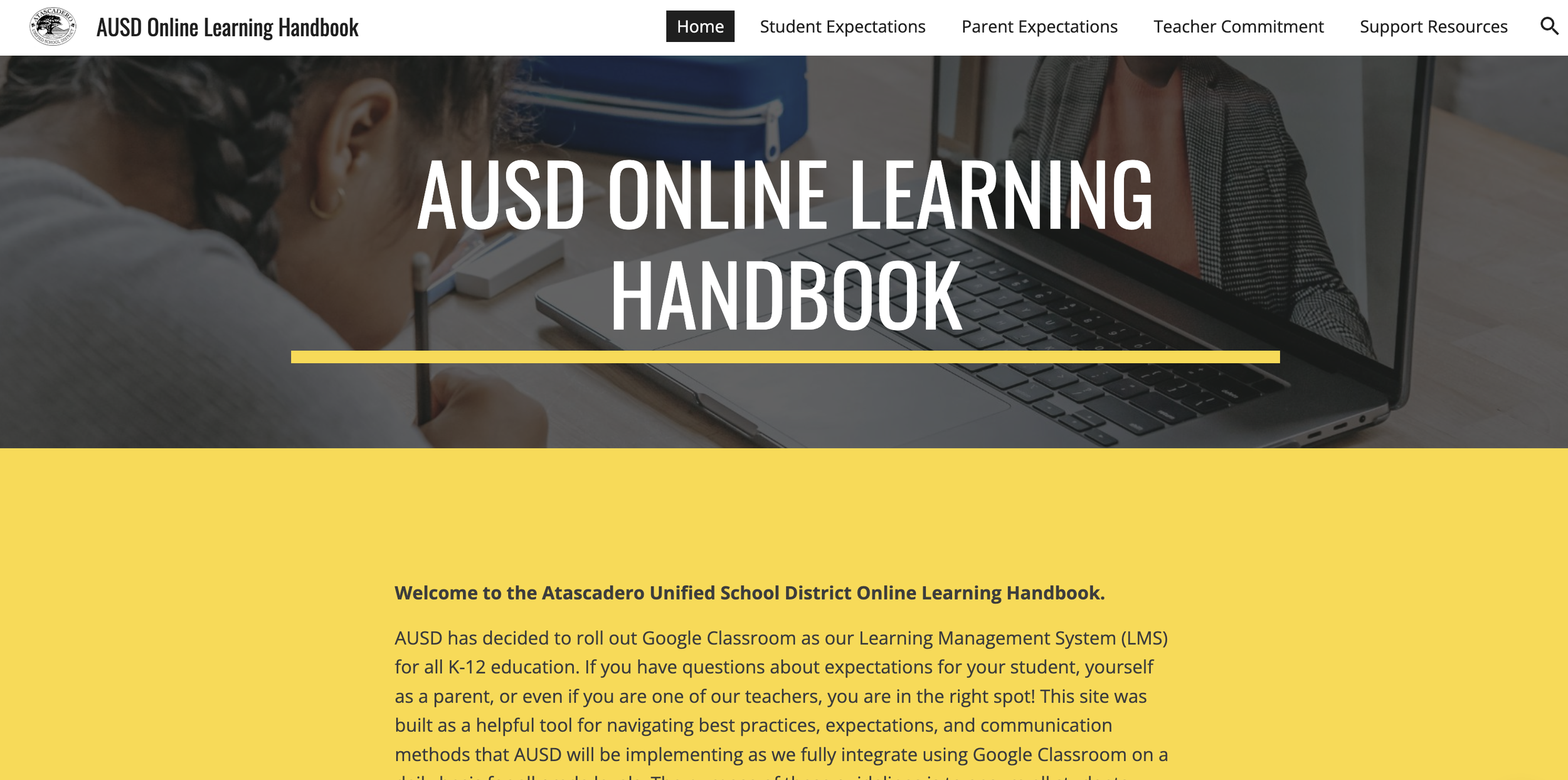 AUSD Online Learning Handbook