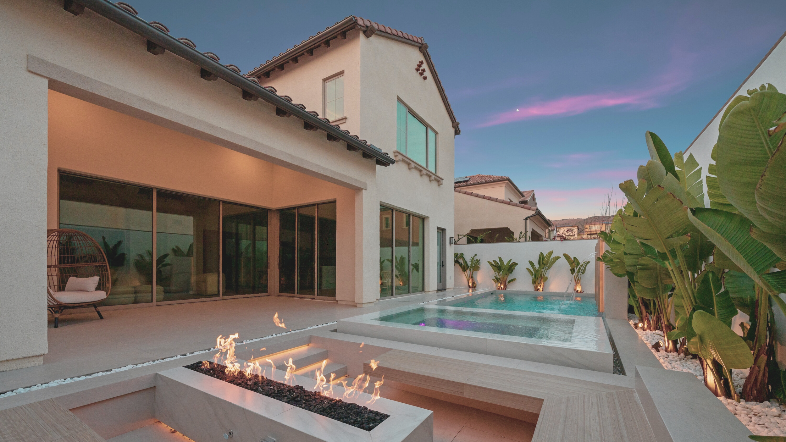 Beautiful home for decorative purposes on the website