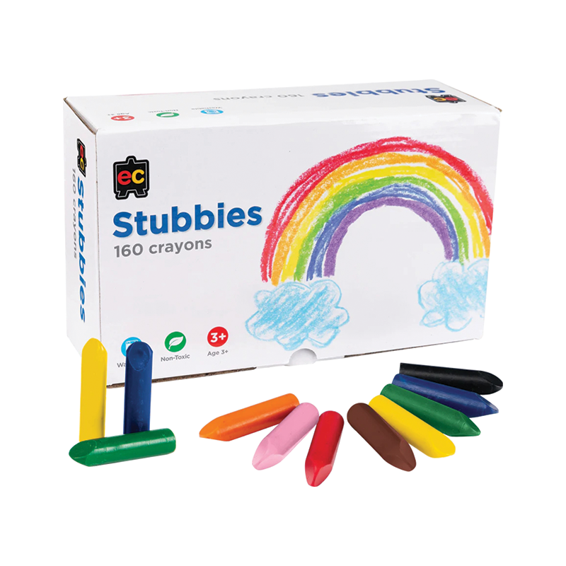 Stubbie Crayons 160pk