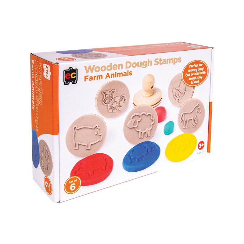 Wooden Dough Stamps – Farm