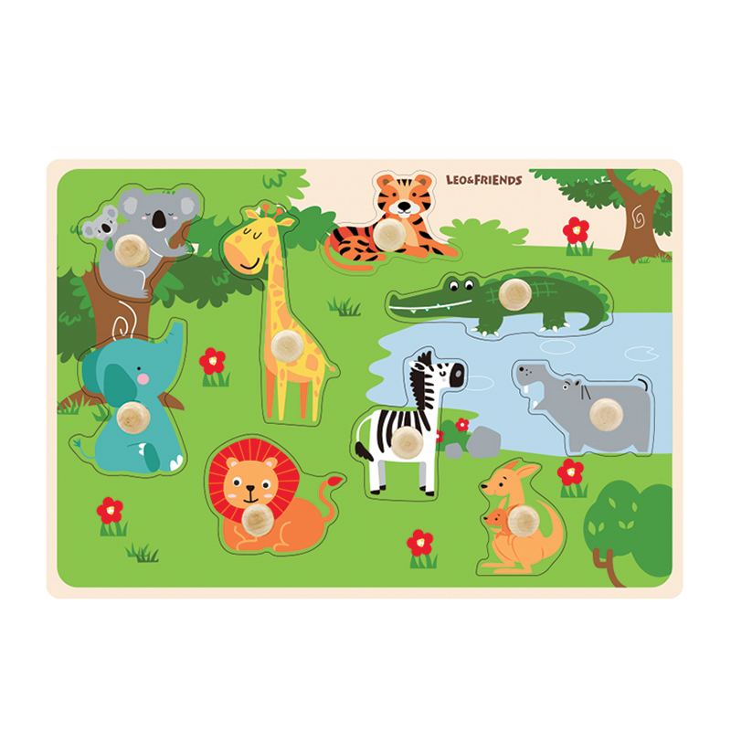 Zoo Peg Puzzle
