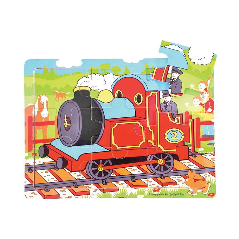 Train Tray Puzzle 9pcs