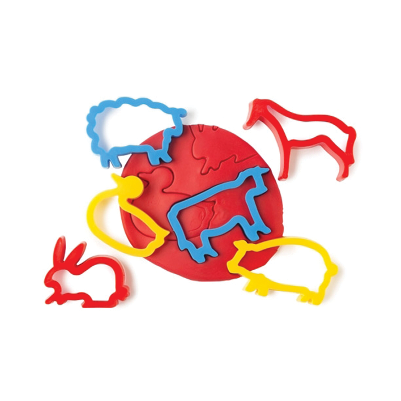 Dough Farm Animal Cutters set