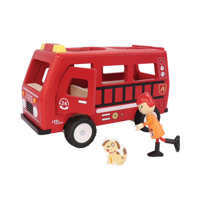 Wooden Fire Truck